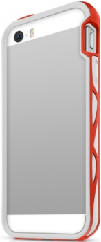 Чехол для iPhone 5/5S ITSKINS Venum Reloaded White Red Чехол для iPhone 5/5S ITSKINS Venum Reloaded White Red